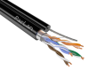 Кабель F/UTP4 Cat5e PVC/PEtr 4x2x0,52 ParLan внеш.трос