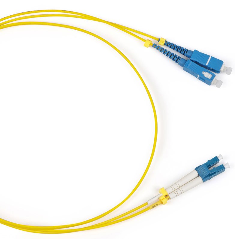 Патч-корд Cabeus FOP(s)-9-LC-SC-1m simplex LC-SC 9/125 sm 1м LSZH в Благовещенске
