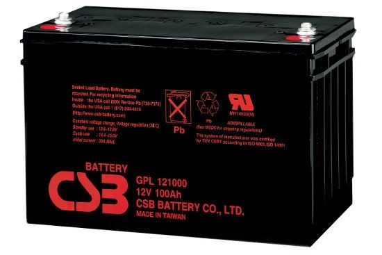 Аккумулятор Coslight CSB GPL 121000 (12V, 100 А/ч) в Благовещенске