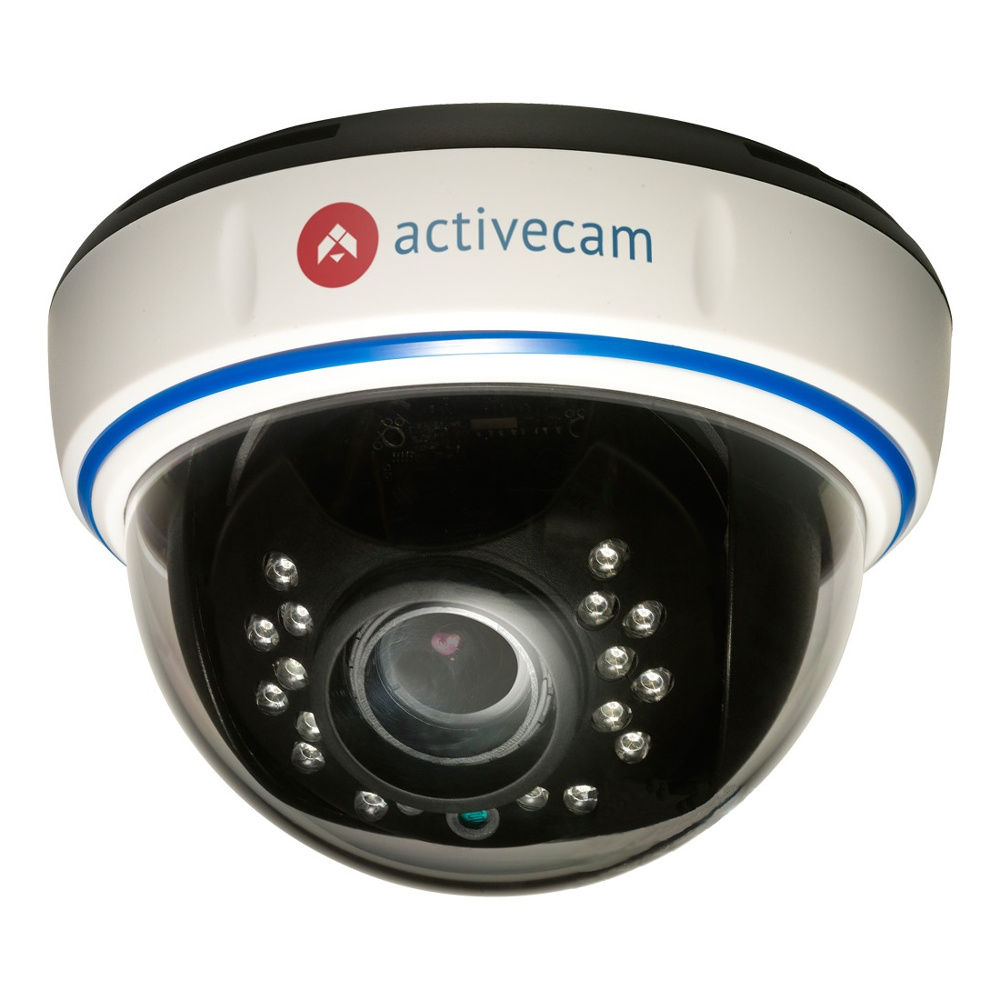 Видеокамера ActiveCam AC-D3023IR2 Купольная, 2Мп, f=2,8-12 мм, PoE Видеокамера ActiveCam AC-D3023IR2 Купольная, 2Мп, f=2,8-12 мм, PoE