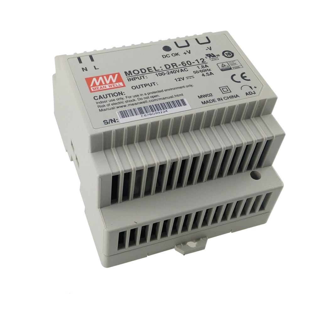 Блок питания DR-6012 для DIN-рейки 54W, 12V, 4, 5 А в Благовещенске