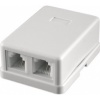Телефонный переходник 1штек-2гнезда RJ-11 BL
