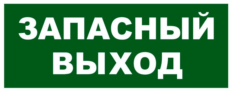 Молния 12в ЛАЙТ "Запасный выход"