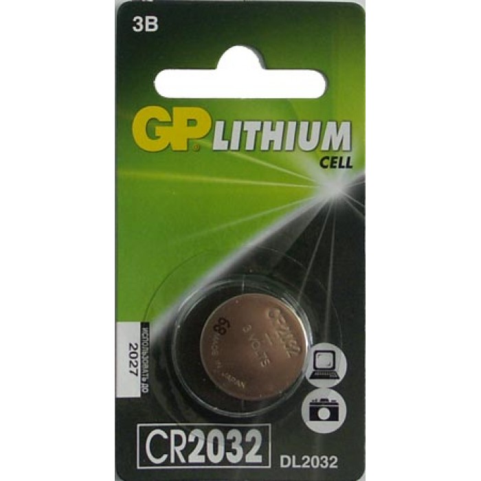 Батарейка CR2032 BL1 литиевая 3V 220mAh (30-1108) в Благовещенске
