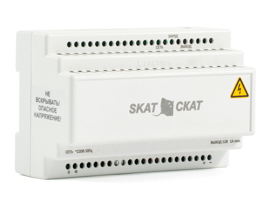 SKAT-12DC-1.0 Li-ion Малогабаритный ИБП со встроенной Li-ion АКБ